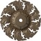Ekena Millwork Needham Ceiling Medallion (Fits Canopies up to 4 1/4"), Hnd-Painted Warm Silver, 14 5/8"OD x 2 1/4"P CM14NEWSS - alternate 1